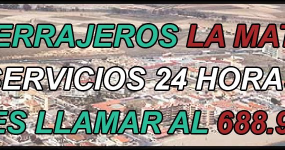 cerrajeros la mata portada